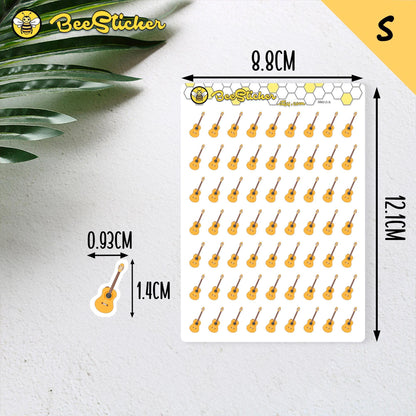 Guitar Stickers | Planner Stickers |SM0013