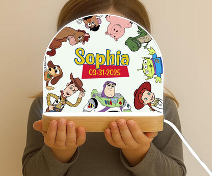 Personalised Toy Story Night Light