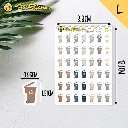 Trash Can Stickers
