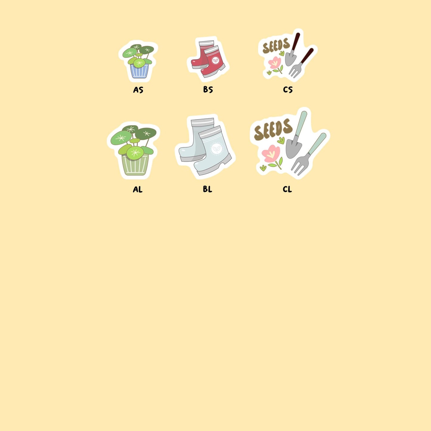 Gardening Stickers