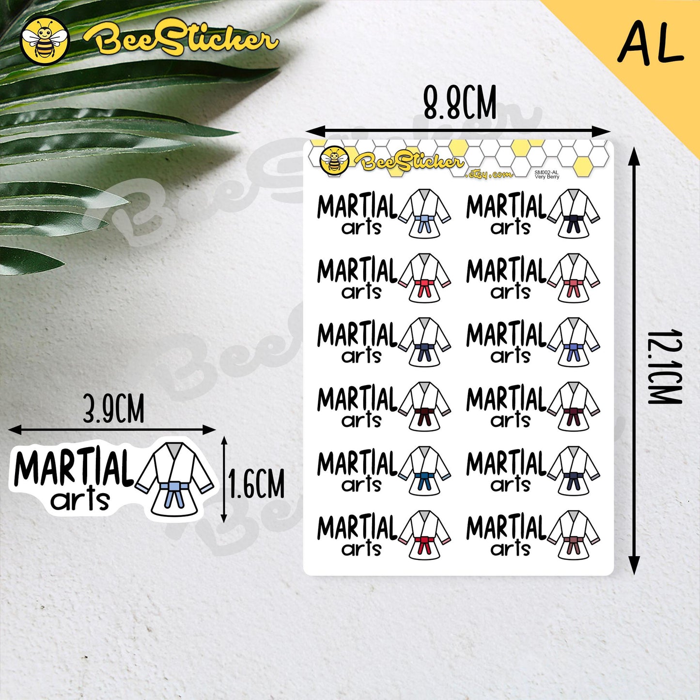 Martial Arts Stickers