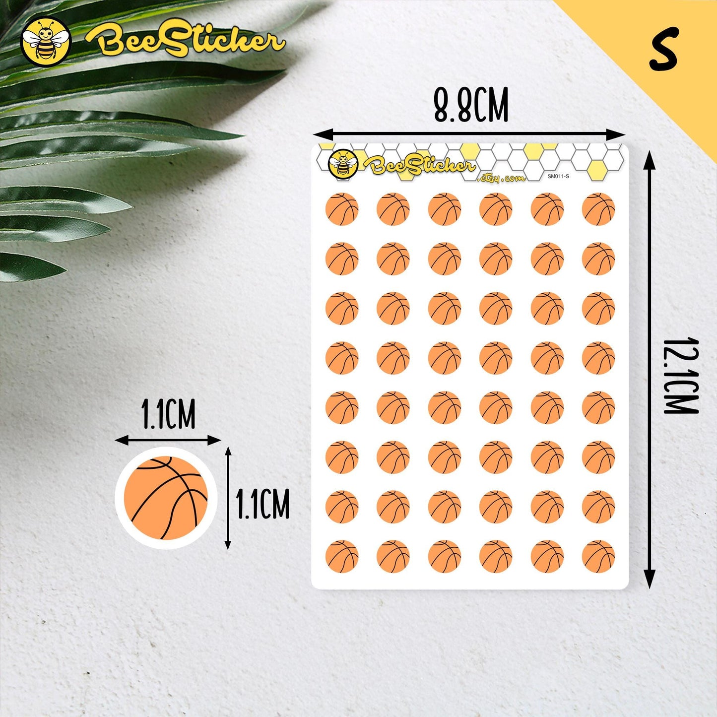 Basketball Stickers