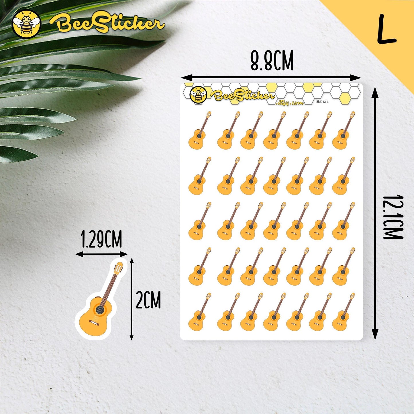 Guitar Stickers | Planner Stickers |SM0013