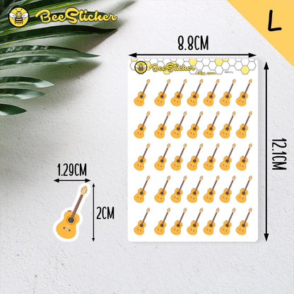 Guitar Stickers | Planner Stickers |SM0013