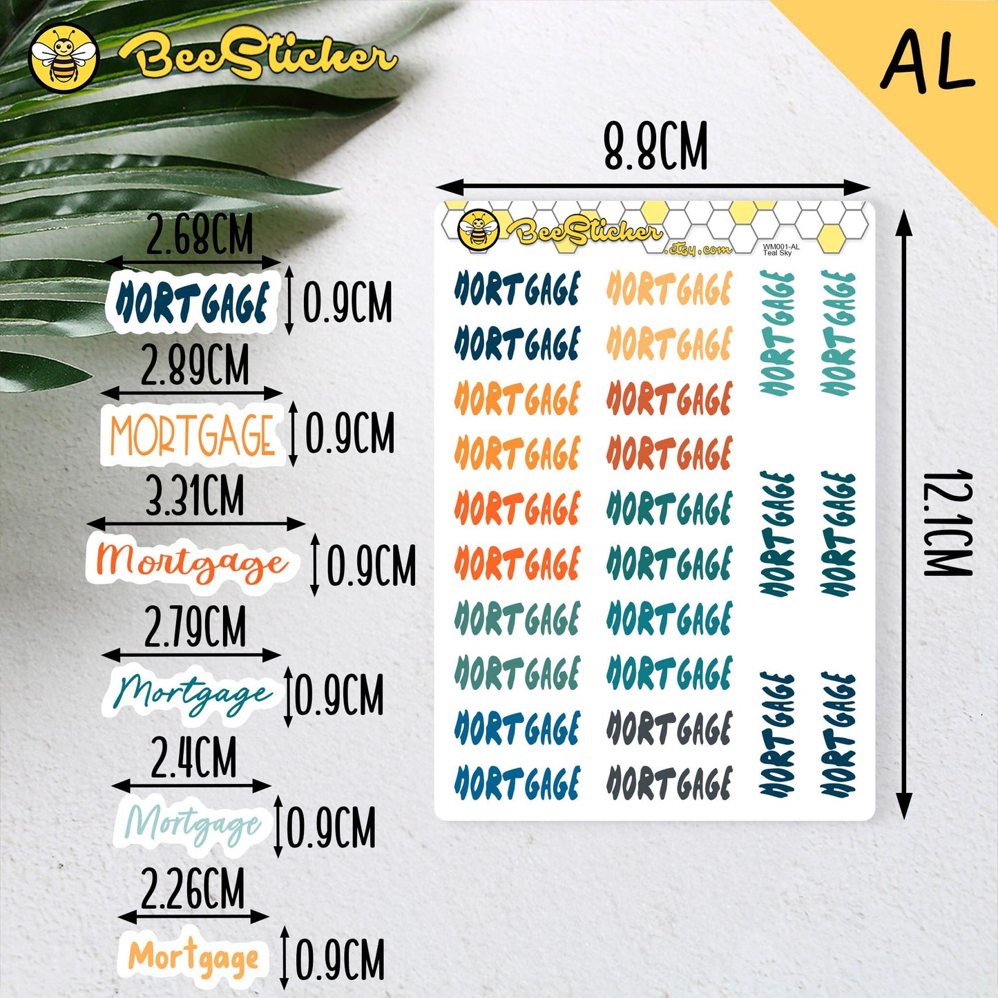 Mortgage Loan Stickers