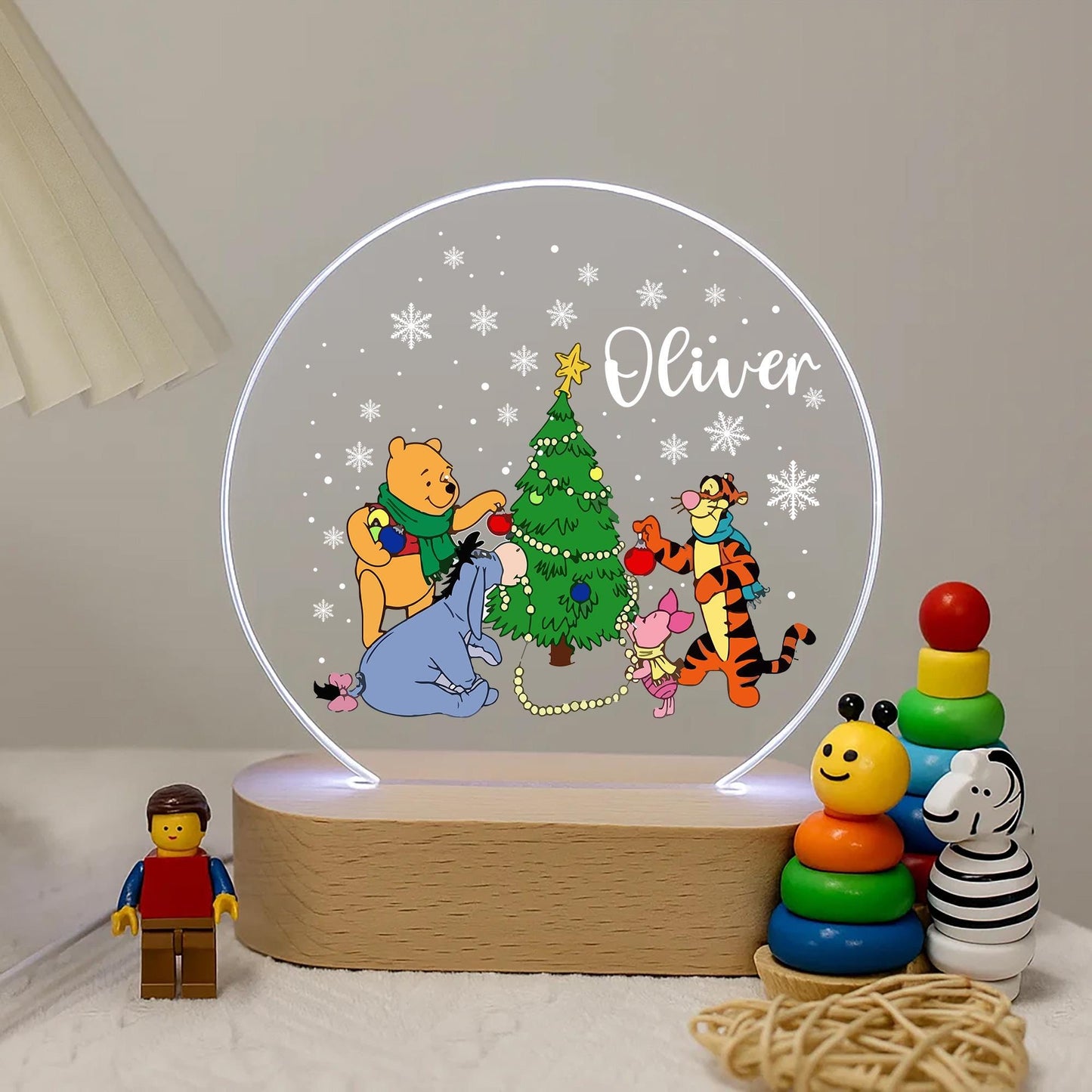 Winnie and Friends Christmas LED Night Light