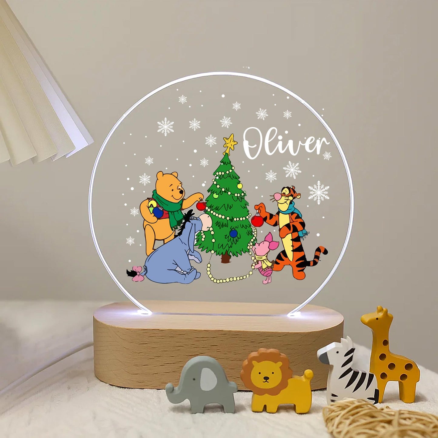 Winnie and Friends Christmas LED Night Light