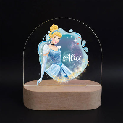 Custom Princess Night Light with name