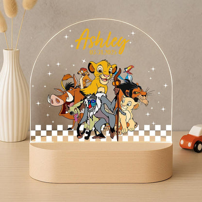 Custom Lion King Night Light for Kids