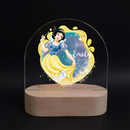 Custom Princess Night Light with name