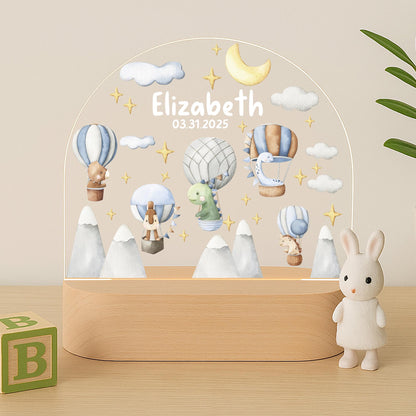 Custom Dinosaur Night Light for Kids