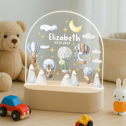 Custom Dinosaur Night Light for Kids