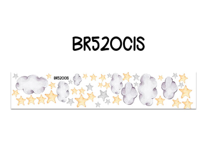 Australian Animal Train Wall Decals – Koala Kangaroo Emu Wombat Nursery Stickers | Fabric Removable Baby Room Decor