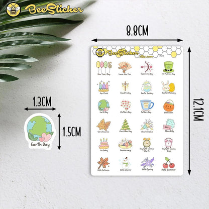 2026 Holiday Stickers