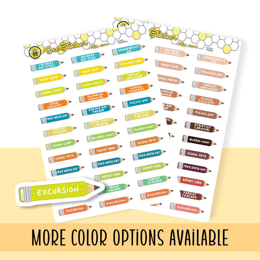 Custom Pencil Stickers