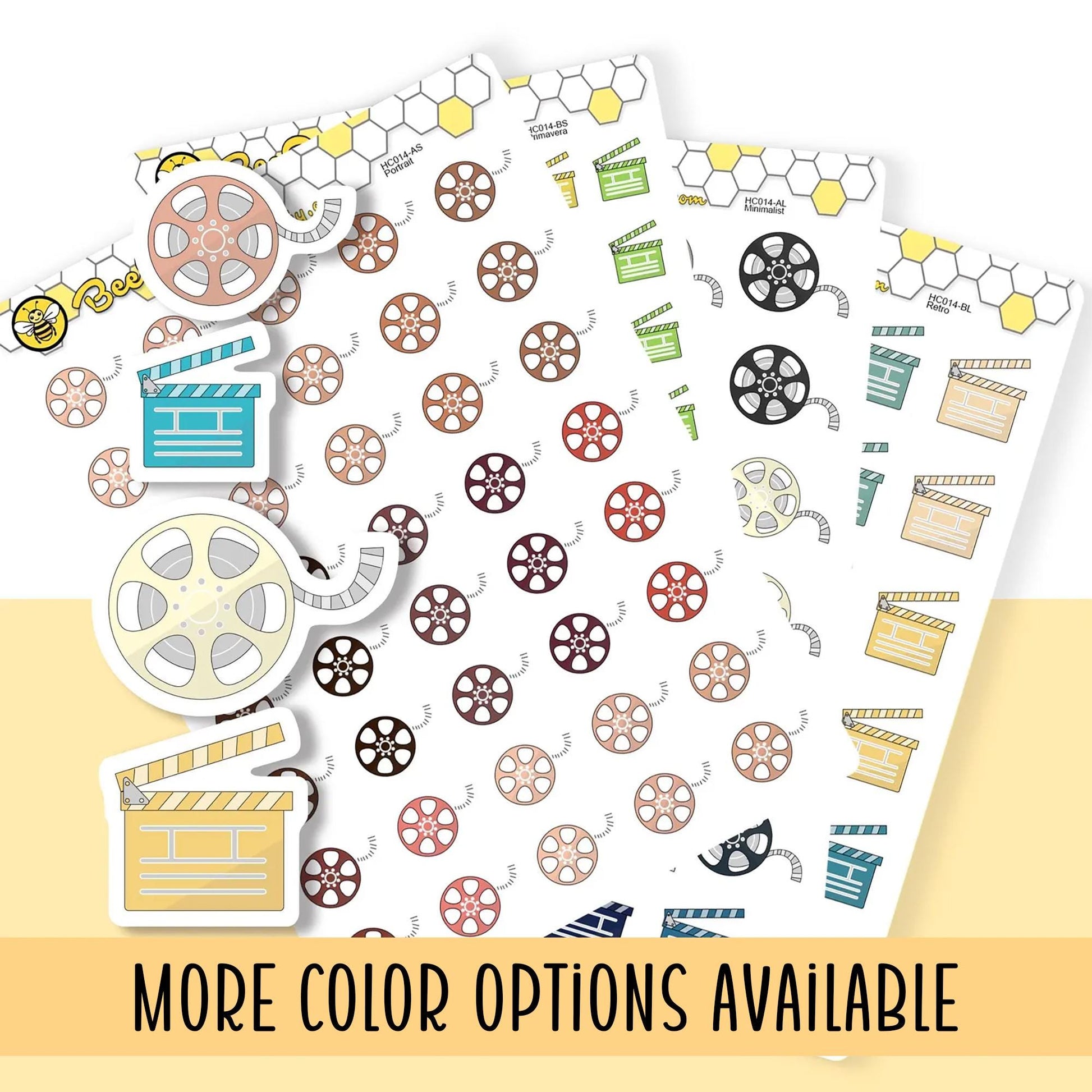 Movie Night Stickers