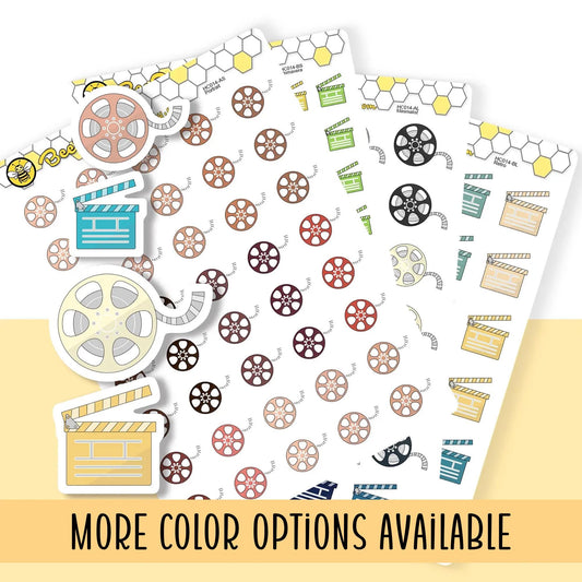 Movie Night Stickers