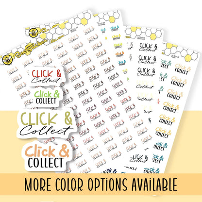 Click & Collect Planner Stickers