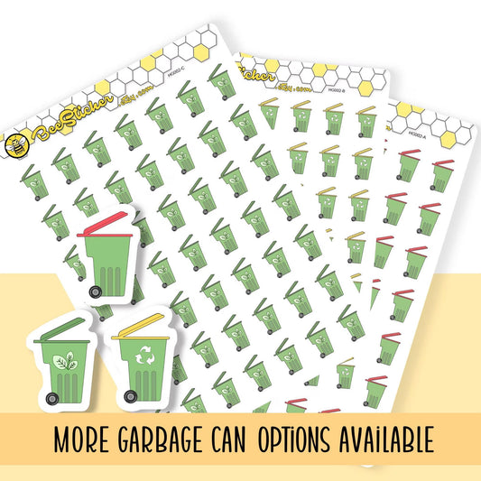 Garbage can Stickers