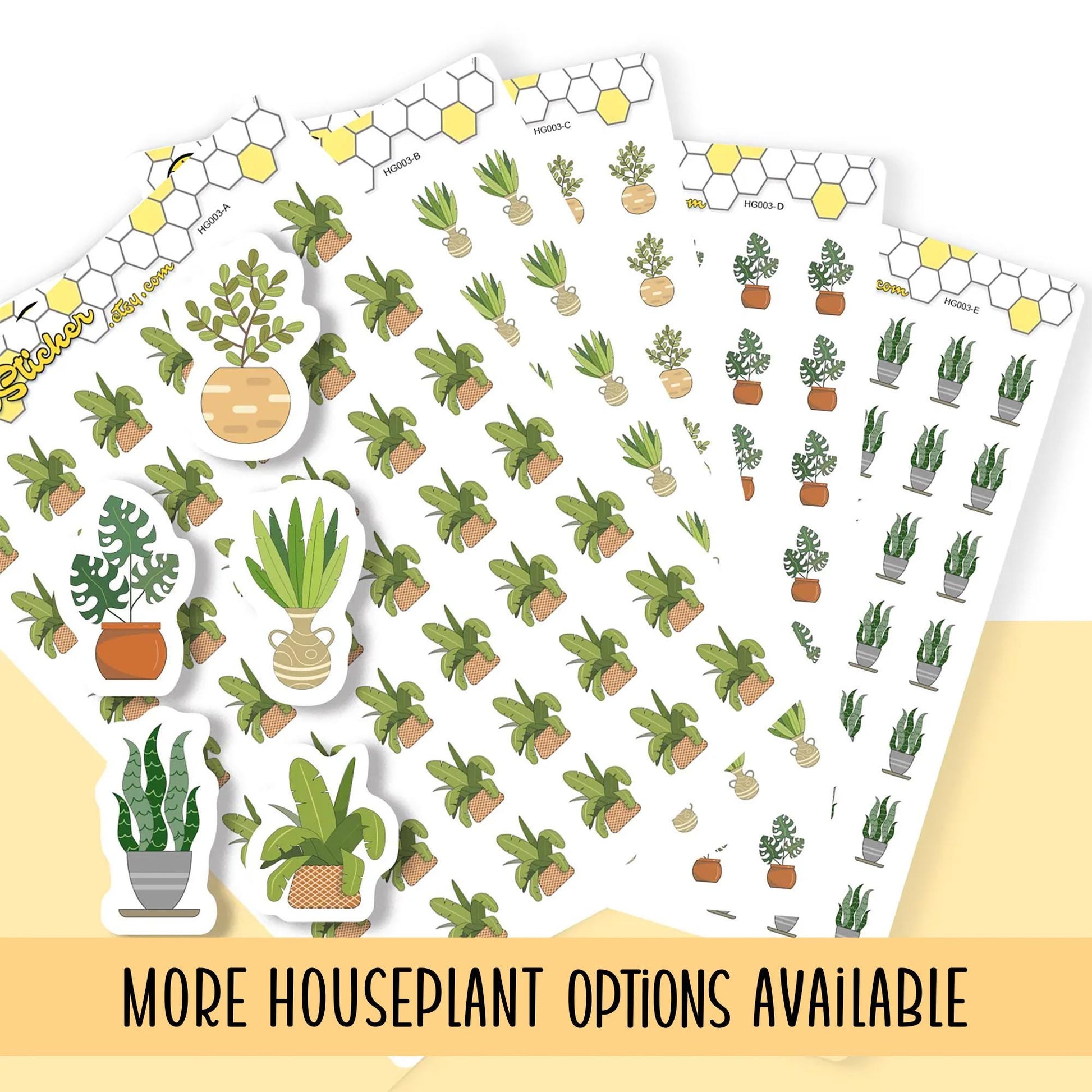 Houseplant Stickers