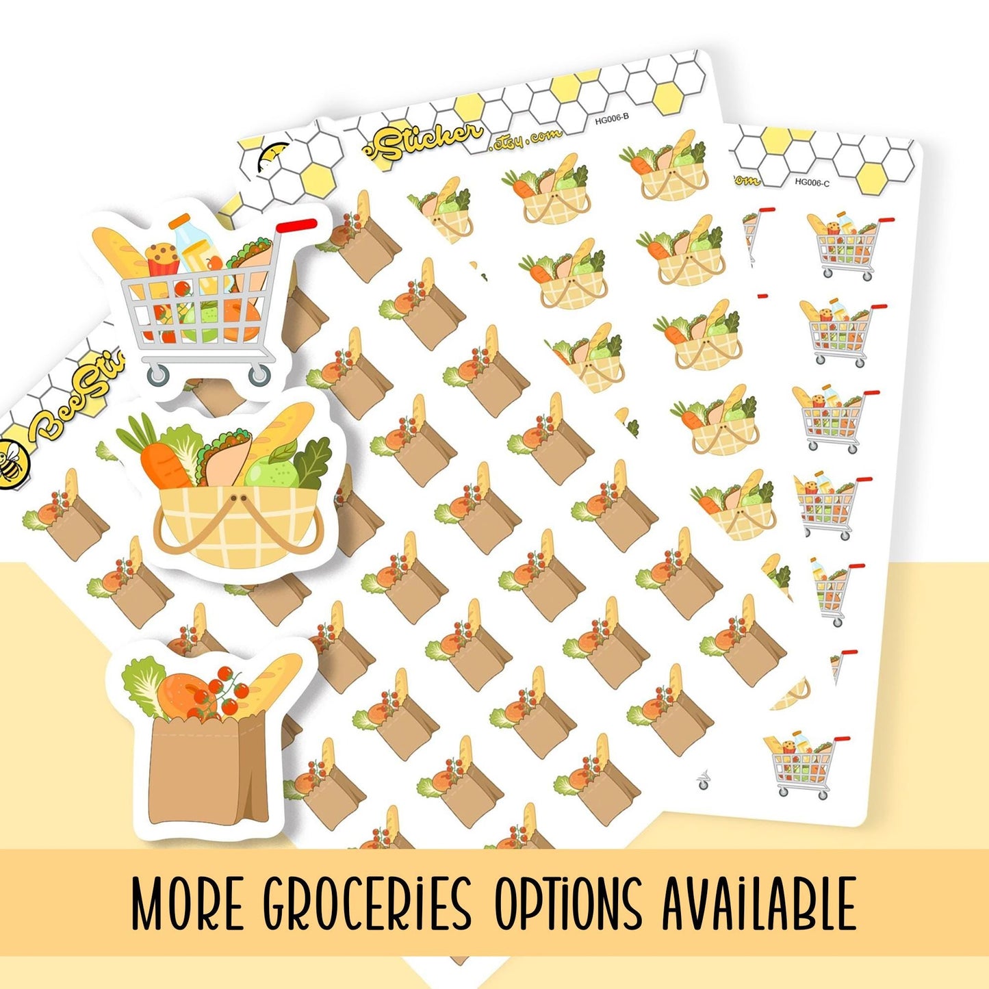 Groceries Stickers