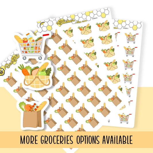 Groceries Stickers