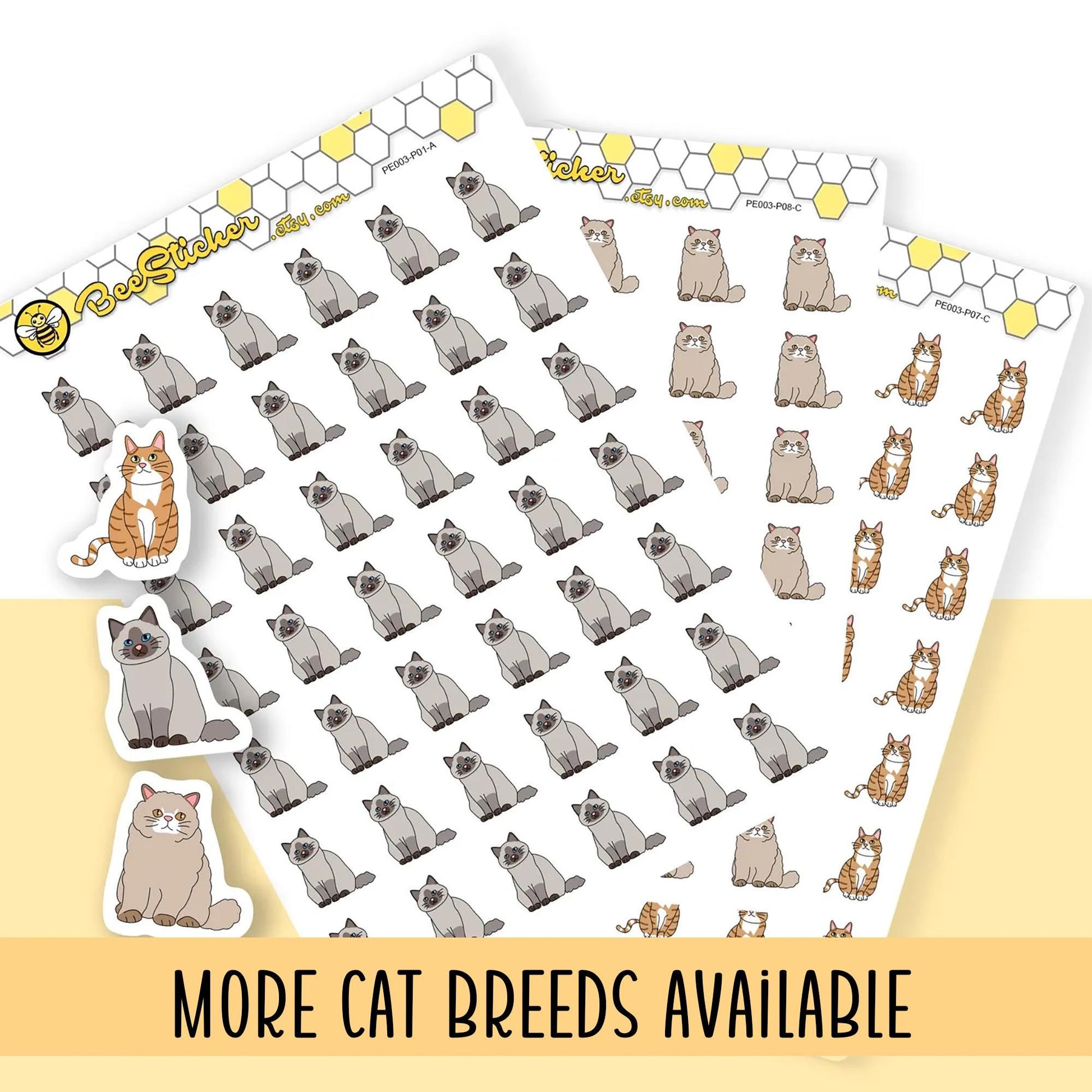 Custom Cat Stickers
