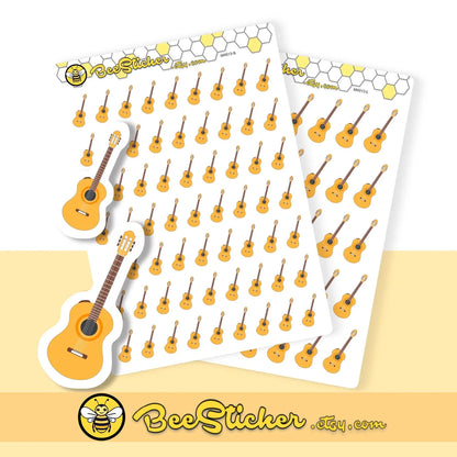 Guitar Stickers | Planner Stickers |SM0013