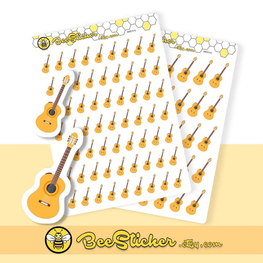 Guitar Stickers | Planner Stickers |SM0013
