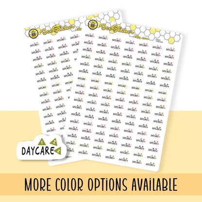 Daycare Stickers