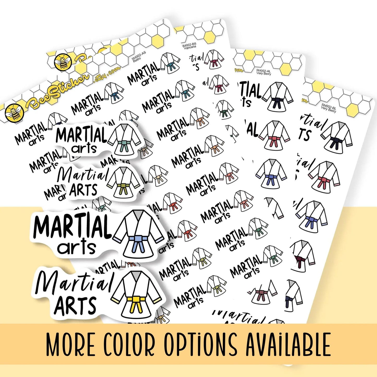 Martial Arts Stickers