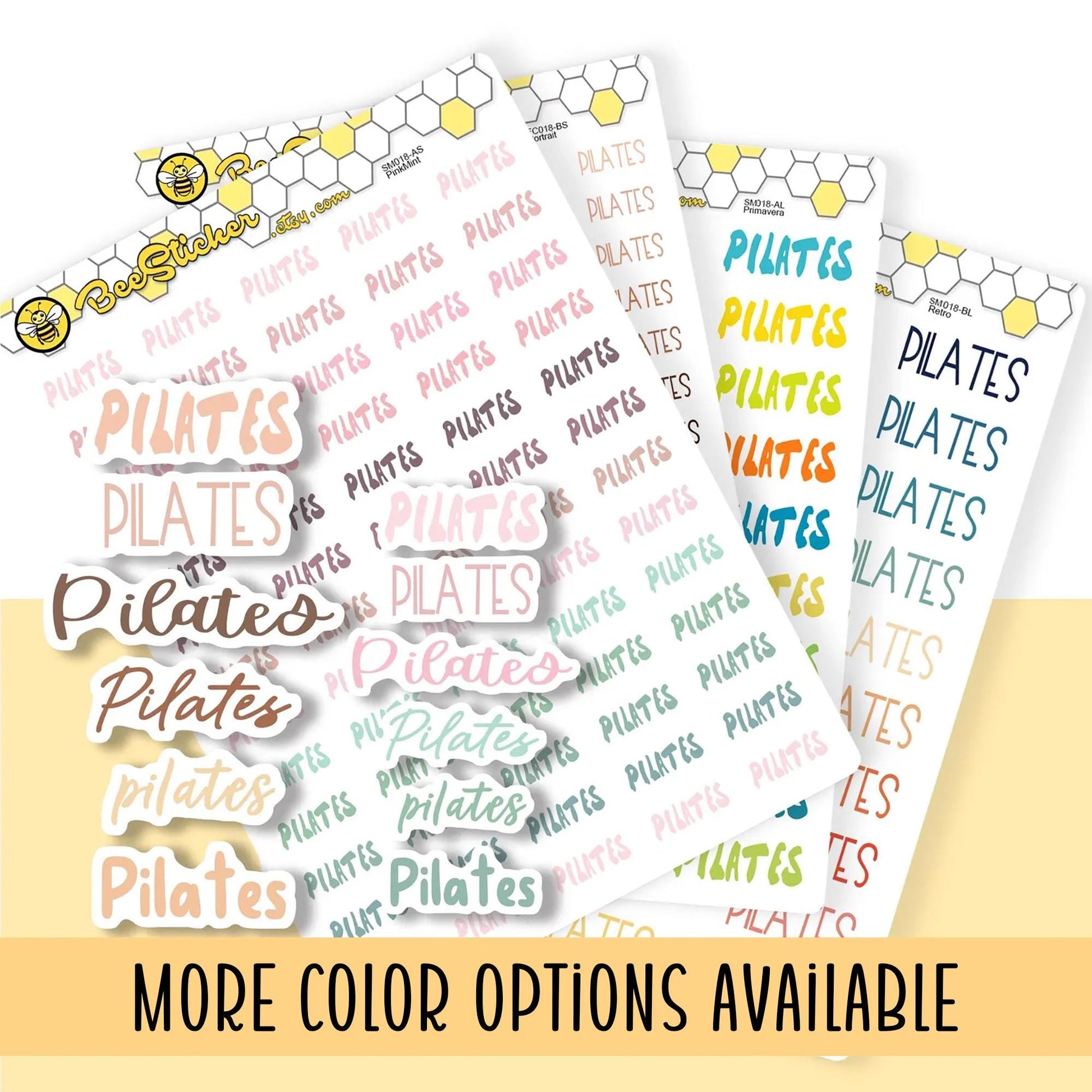 Pilates Stickers