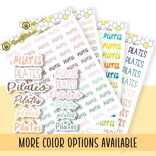 Pilates Stickers
