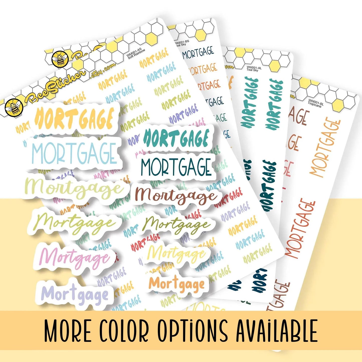 Mortgage Loan Stickers