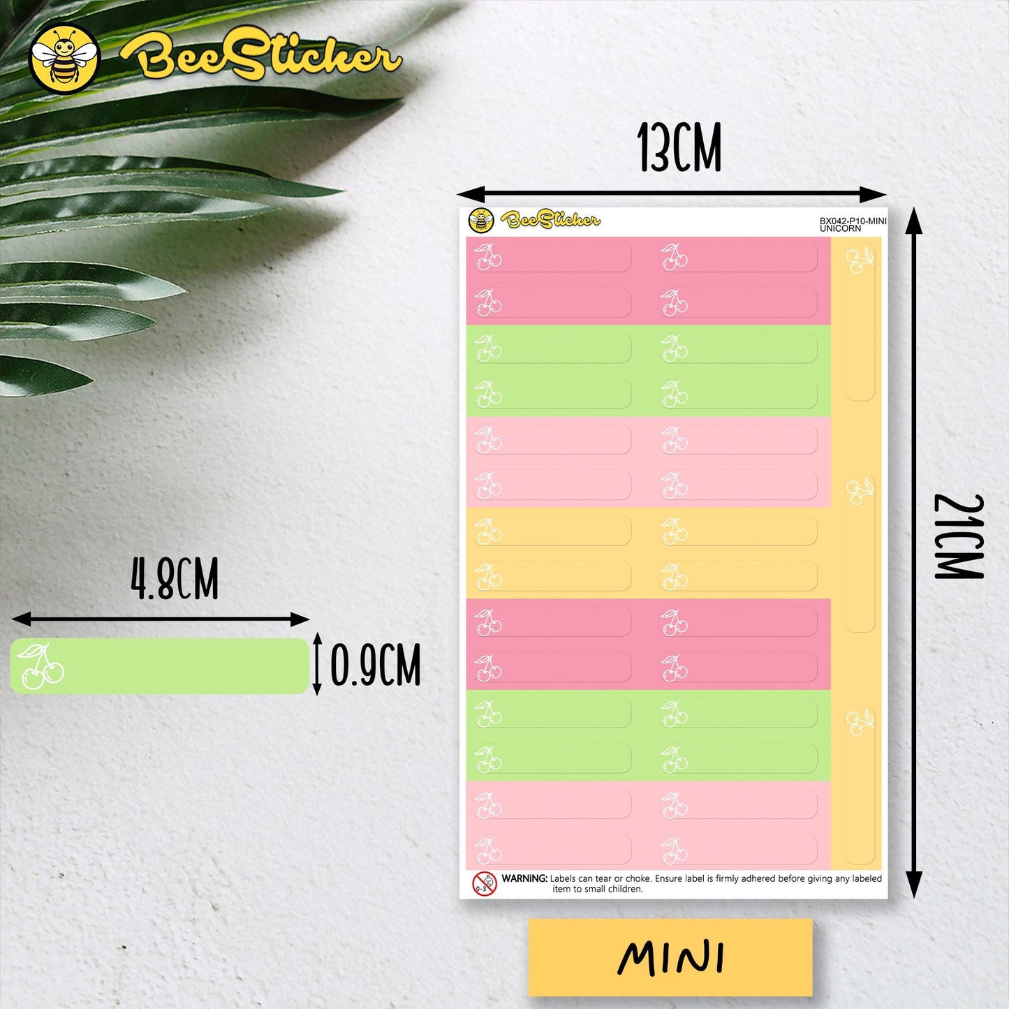 Customize the School Name Stickers Packs | Choose from multiple colors | Planner Stickers | BX042