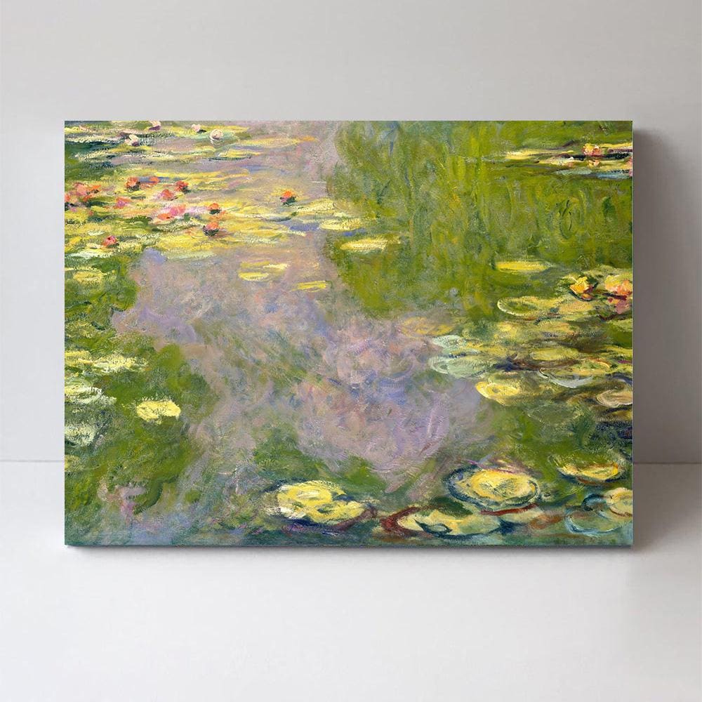 Claude Monet Water Lilies Canvas, Classic Art Wall Decor