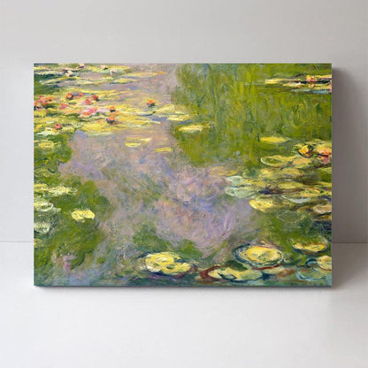 Claude Monet Water Lilies Canvas, Classic Art Wall Decor