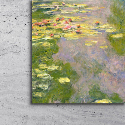 Claude Monet Water Lilies Canvas, Classic Art Wall Decor