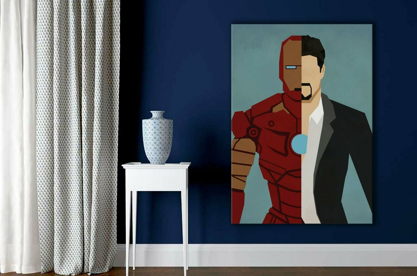 Ironman Framed Canvas Prints Stretched Avengers Marvel super hero Robert Downey