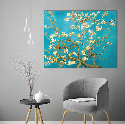 Van Gogh Almond Blossom Stretched Canvas Print Framed Wall Art Home Decor