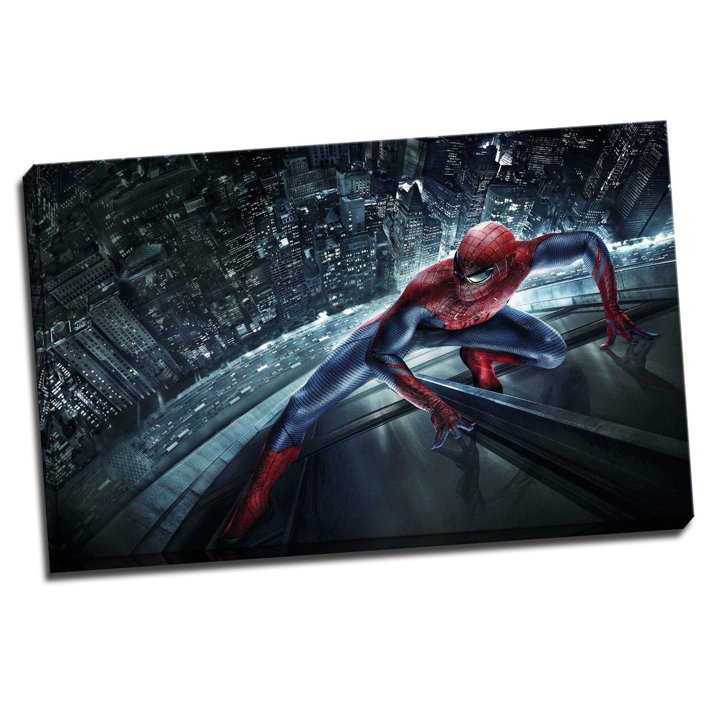 Spiderman Framed Canvas Print Spider man Home Decor gift super hero