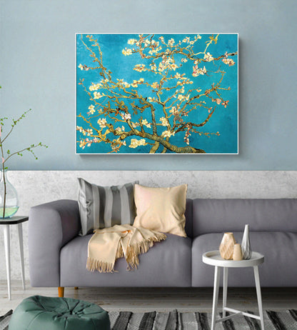 Van Gogh Almond Blossom Stretched Canvas Print Framed Wall Art Home Decor