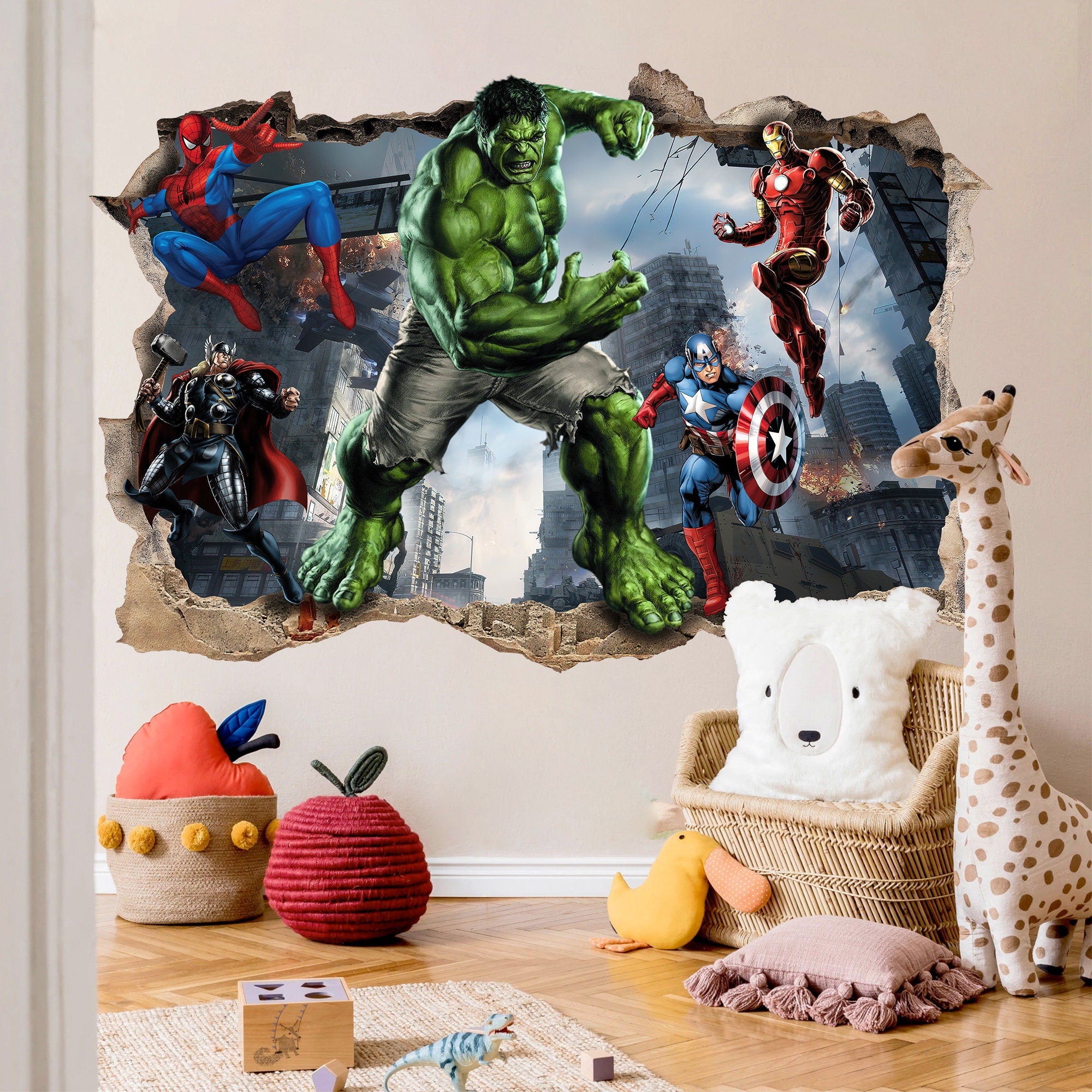 Avengers wall decals hotsell